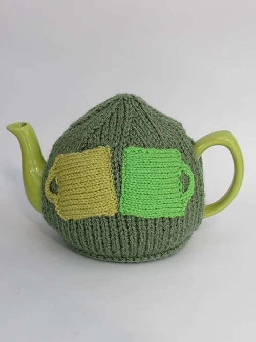 Knit Cancer Support Tea Cozy
