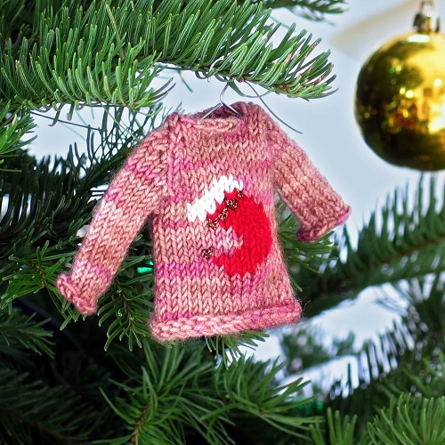 Holiday Raglan Mini-Sweaters